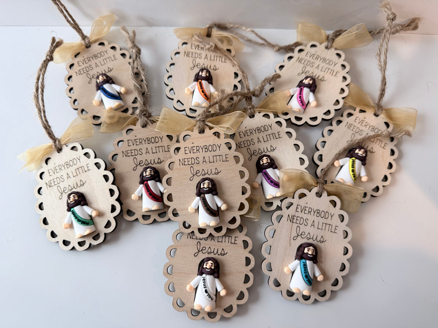 Everybody Needs a Little Jesus Ornament