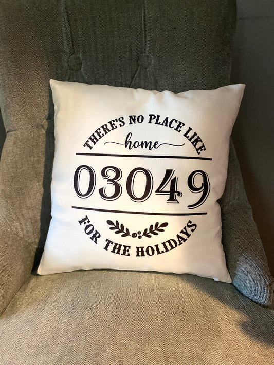 Zip Code Pillow