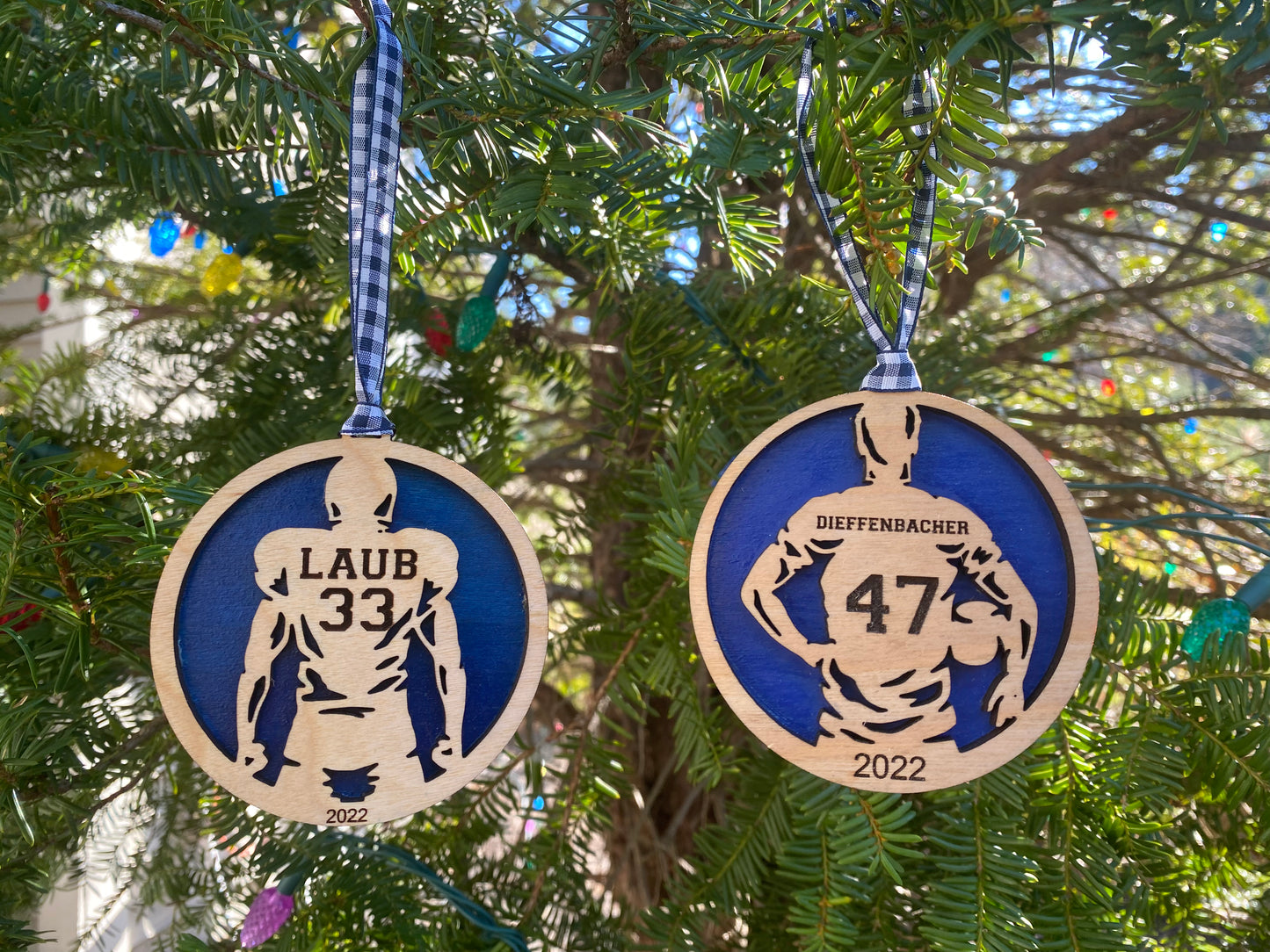 Personalized Sport Ornaments