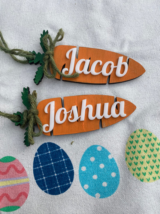 Personalized Easter Basket Tags