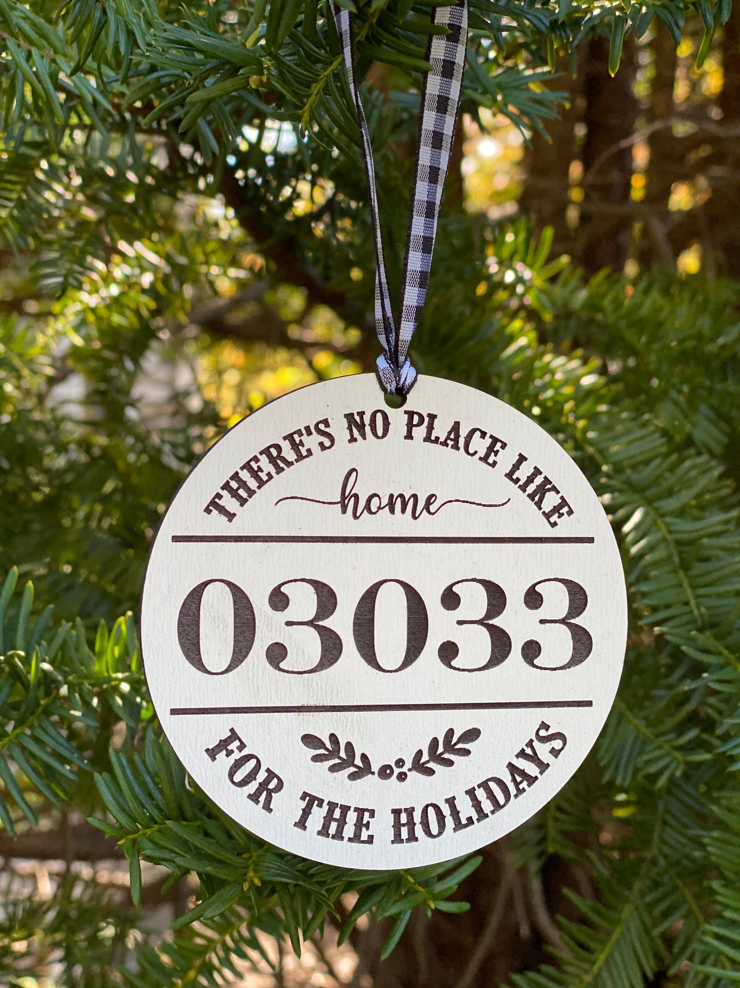 No place like home for the holidays Zip Ornament