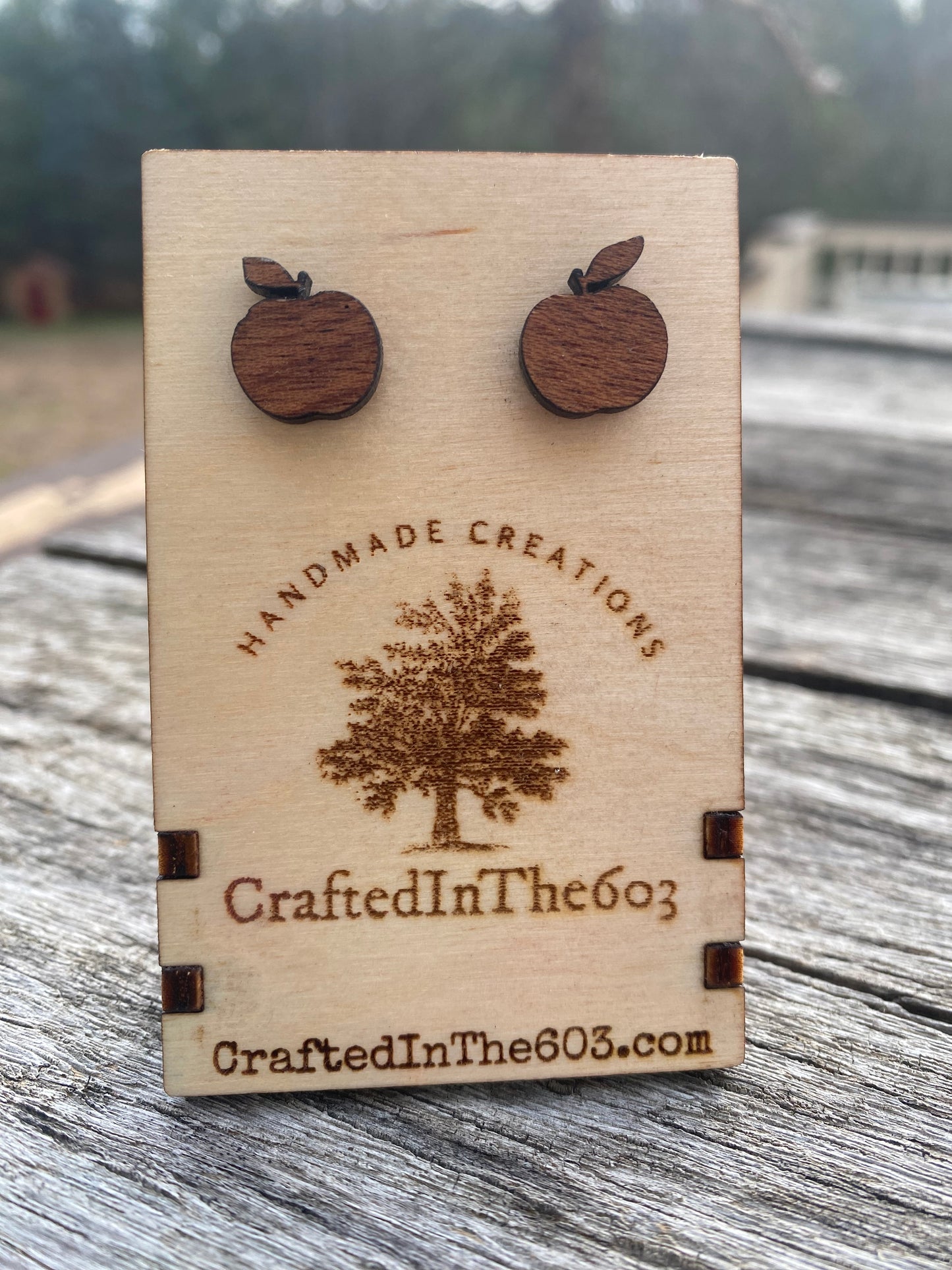 Apple Stud Earrings