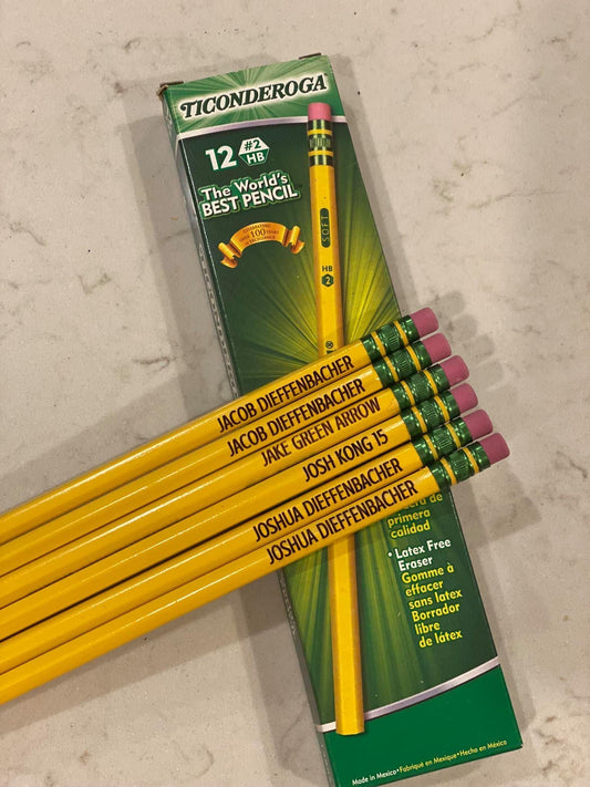 Personalized Pencils