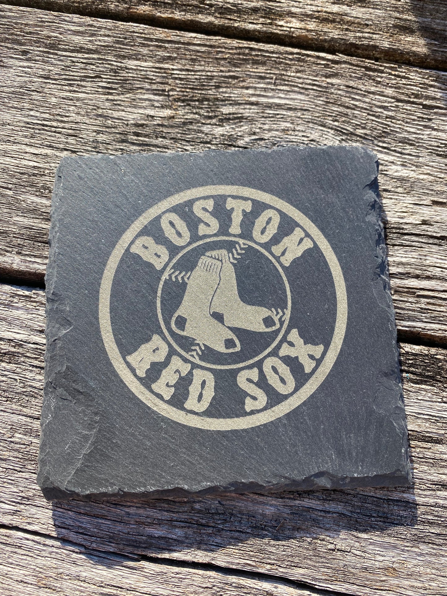 New England Sports Lover Slate Coasters