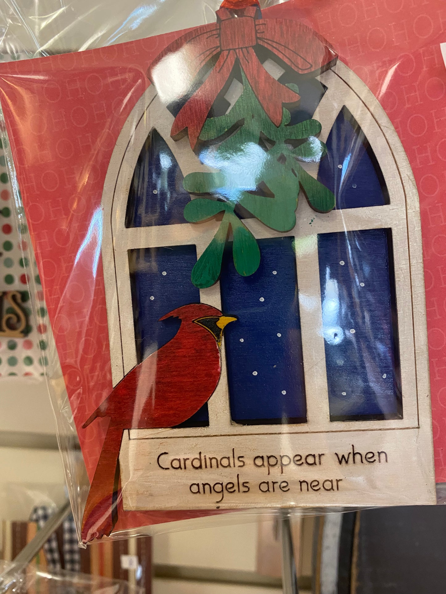 Cardinals Appear When Angels Are Near Ornament